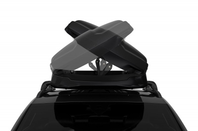 Автомобильный бокс THULE Vector Alpine Black Metallic 613501 Автомобильный бокс THULE Vector Alpine Black Metallic 613501