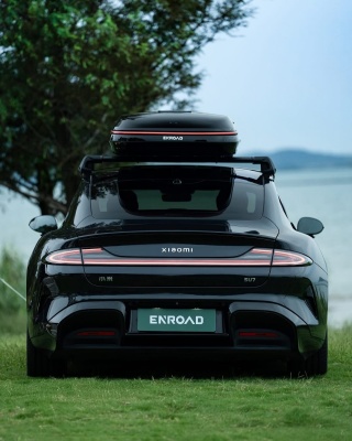 Enroad Nomadix Pro Roof Box (XL-Slim-400-E-white）