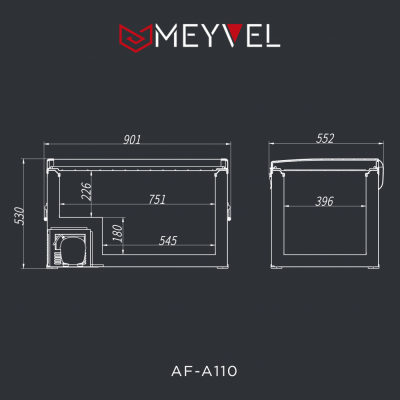 Автохолодильник Meyvel AF-A110 Автохолодильник Meyvel AF-A110
