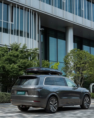 Enroad Nomadix Pro Roof Box (XL-Slim-400-black)