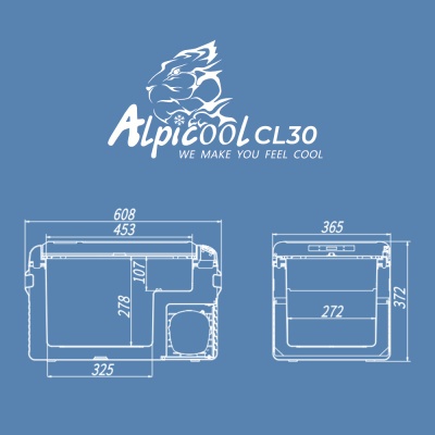 Автохолодильник Alpicool CL30 (12/24) Автохолодильник Alpicool CL30 (12/24)