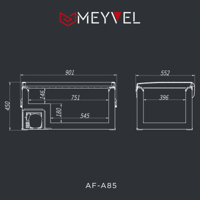 Автохолодильник Meyvel AF-A85 Автохолодильник Meyvel AF-A85