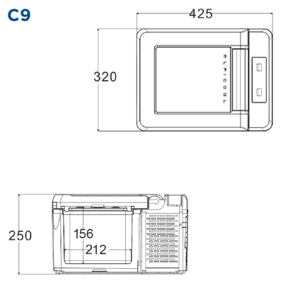 Автохолодильник Alpicool C9 Автохолодильник Alpicool C9