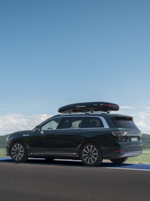 Enroad Nomadix Pro Roof Box (XL-Slim-400-E-black)