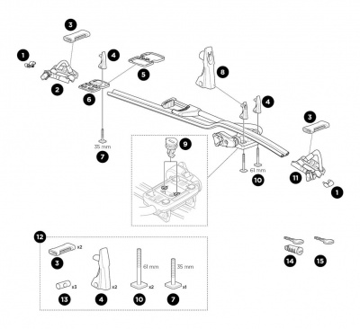  ()     Thule ProRide 598