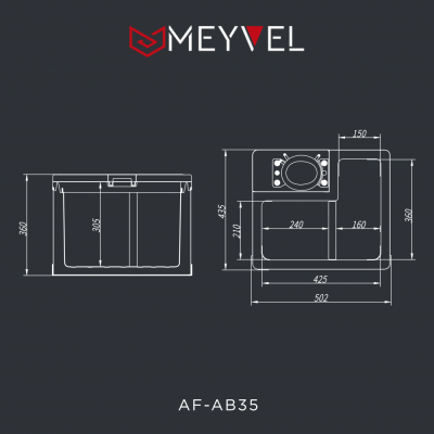 Автохолодильник Meyvel AF-AB35 Автохолодильник Meyvel AF-AB35