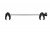 Держатель рамы Thule BackSpace XT 3rd Bike Arm 938200 Держатель рамы Thule BackSpace XT 3rd Bike Arm 938200