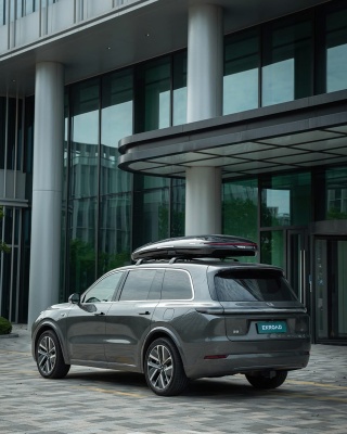 Enroad Nomadix Pro Roof Box (XL-Slim-400-black)